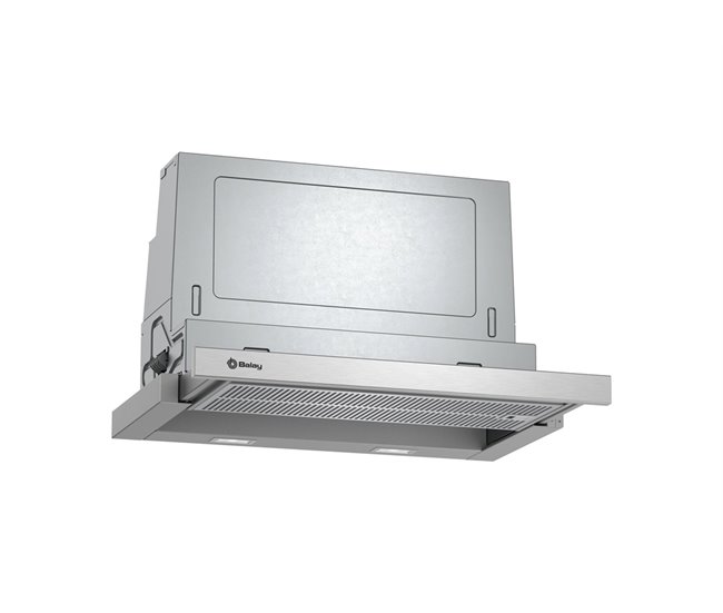 Campana telescópica BALAY 3BT267MX A 728 m/h 60cm inox Grafito