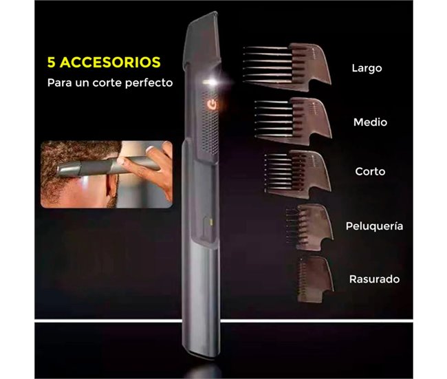 Maquinilla Peine para corte de cabello Klack Gris