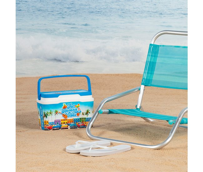 Aktive Nevera rígida de playa 5 litros Summer Trends Multicolor