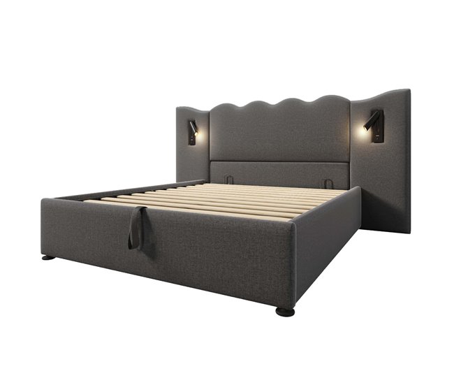 Canapés abatibles Gris