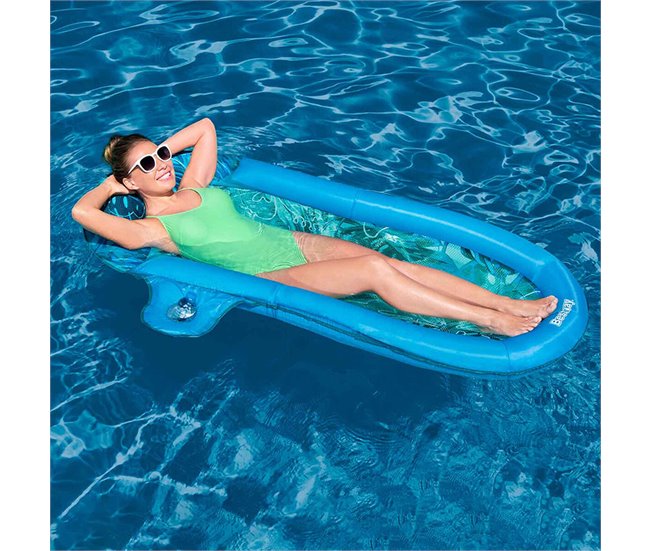 Colchoneta Hinchable Azul