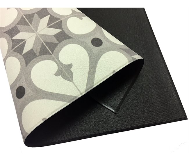 Alfombra Vinílica Acolchada 110x50 Gris