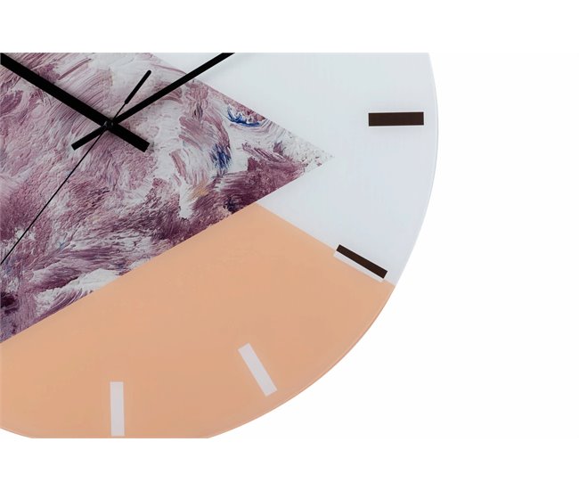 Reloj Cristal Adda Home Multicolor
