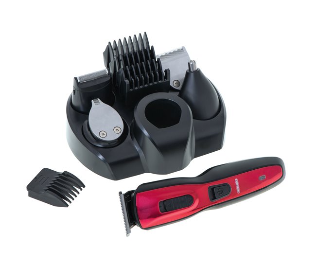 Cortapelos Mesko MS2931 Negro/ Rojo