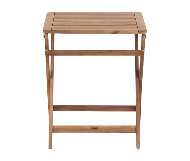Beliani Conjunto bistro PARAGGI Madera Clara