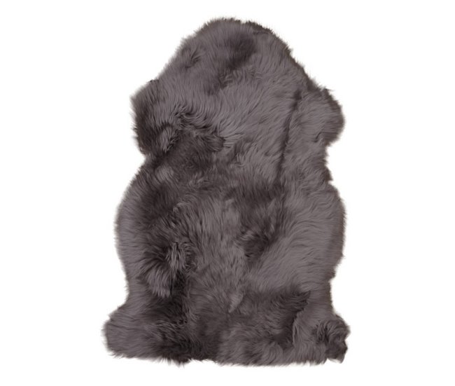 Alfombra Asimétrica Lambskin Marron