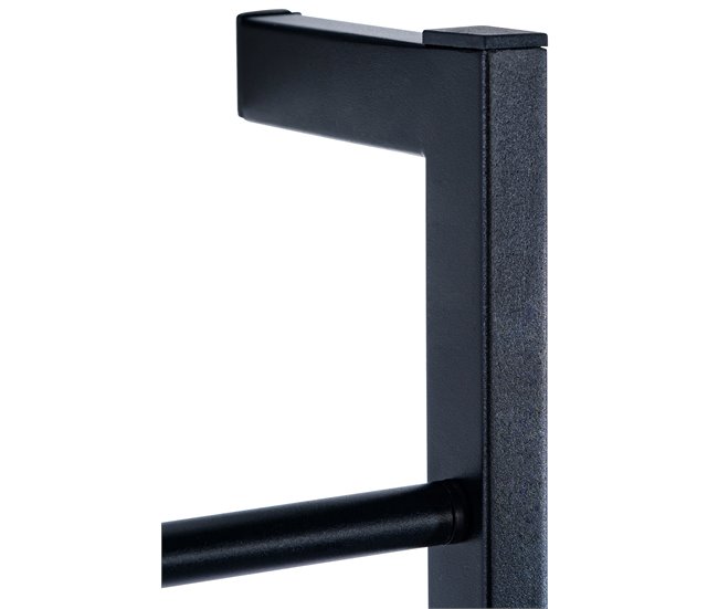 Toallero escalera Betti de 4 barras Negro
