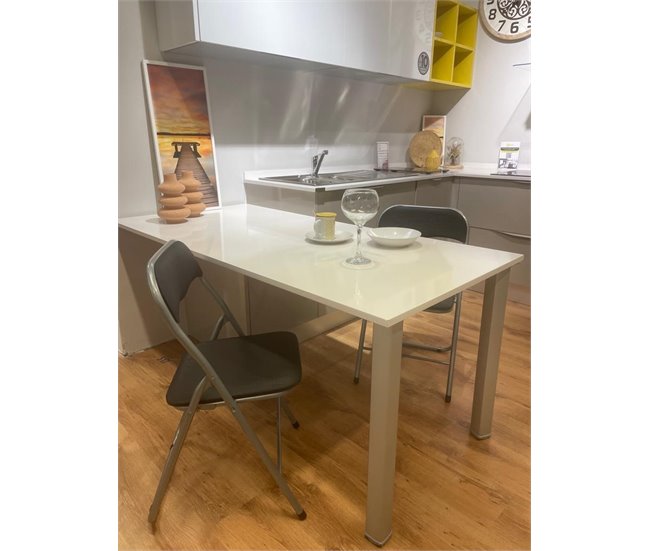 Silla plegable ALIZEE III Negro/ Gris