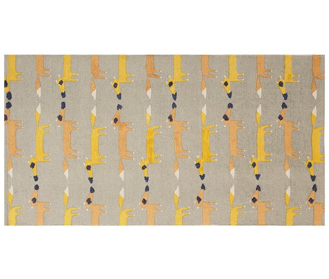 Beliani De pelo corto BANKGO Gris