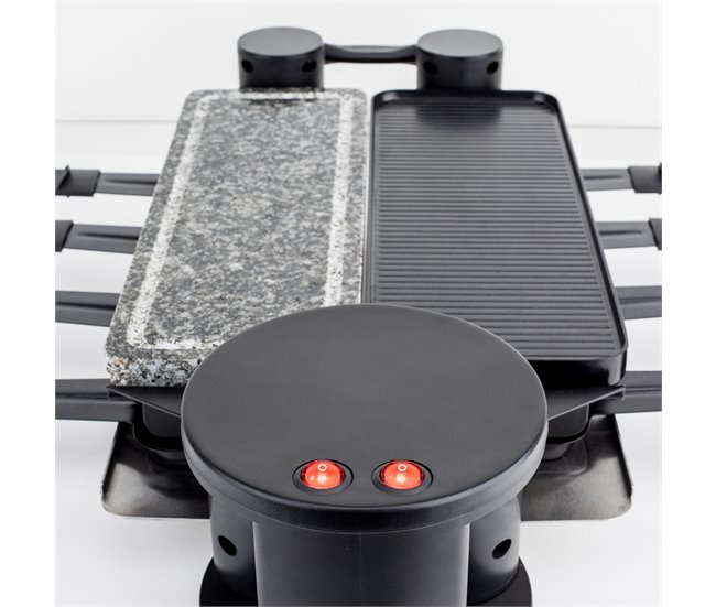 Raclette 4 En 1 Convival Design Rp360 H Koenig Negro