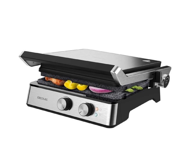 Cecotec Parrilla eléctrica PARRILLA ELÉCTRICA ROCK'NGRILL BLAZE Aluminio