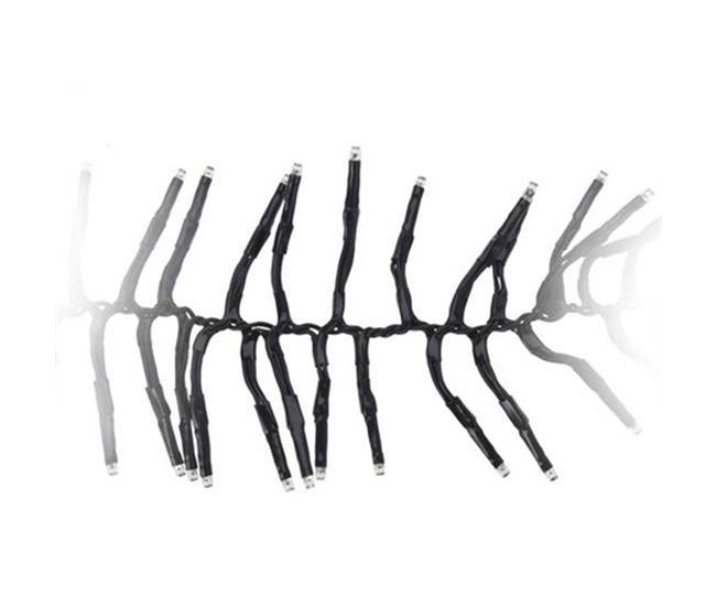 Guirnalda de 576 Luces c/Controlador de 8 funciones, Temporizador Dorado