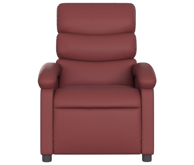 Sillón Reclinable De Masaje Granate