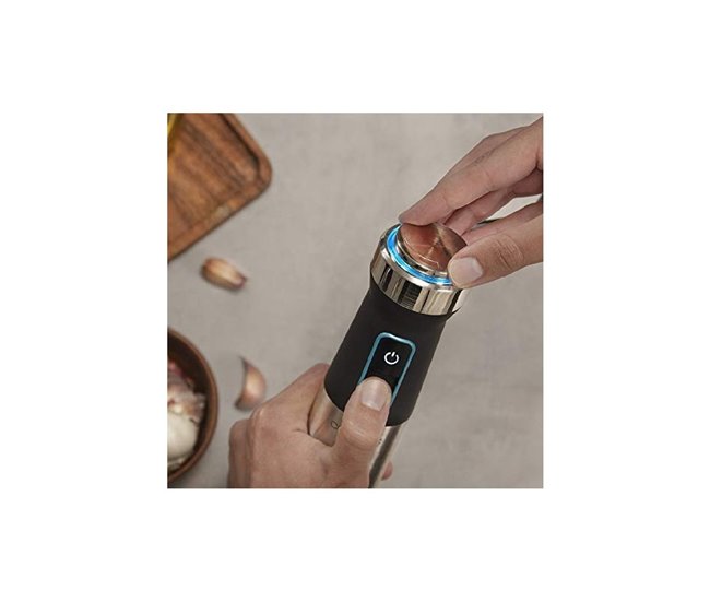 Batidora de mano Power TitanBlack 1500 XL Cream&Crush Cecotec Gris