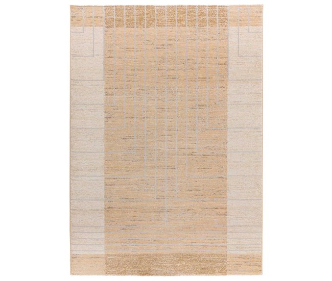 Alfombra de estilo étnico CRAFT - ATTICGO 133x190 Beige