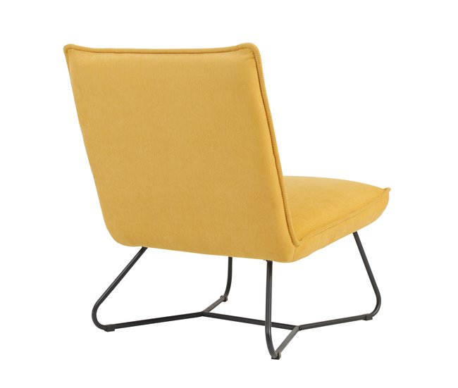 Sillón decorativo LEO Amarillo
