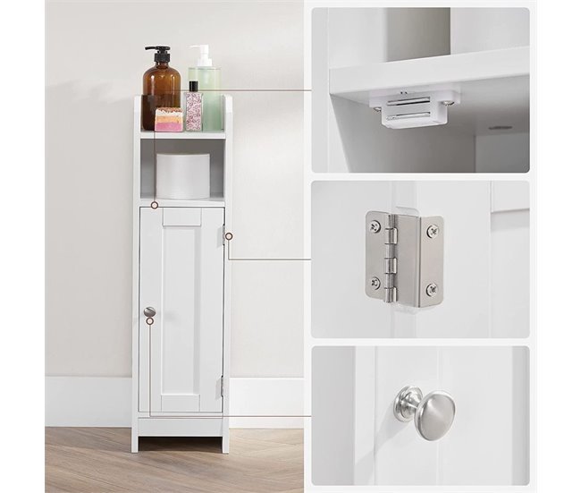 Pequeño mueble de almacenamiento Blanco