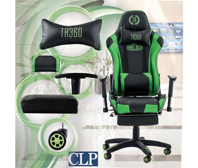 Silla Gaming Turbo Azul/ Negro