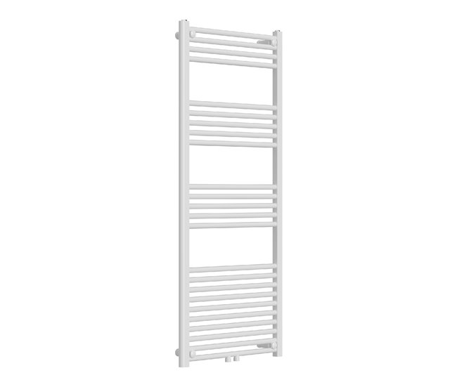 Radiador toallero mural Voss 655 W 24 tubos acero Blanco