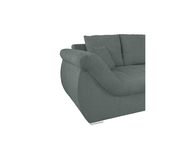 Chaise longue con cama y arcón EDEN Verde