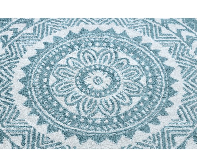 Alfombra FUN Napkin servilleta circulo 160x160 Azul