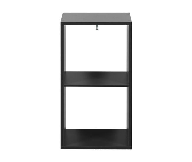 Estantería CUBOX 2 huecos Negro