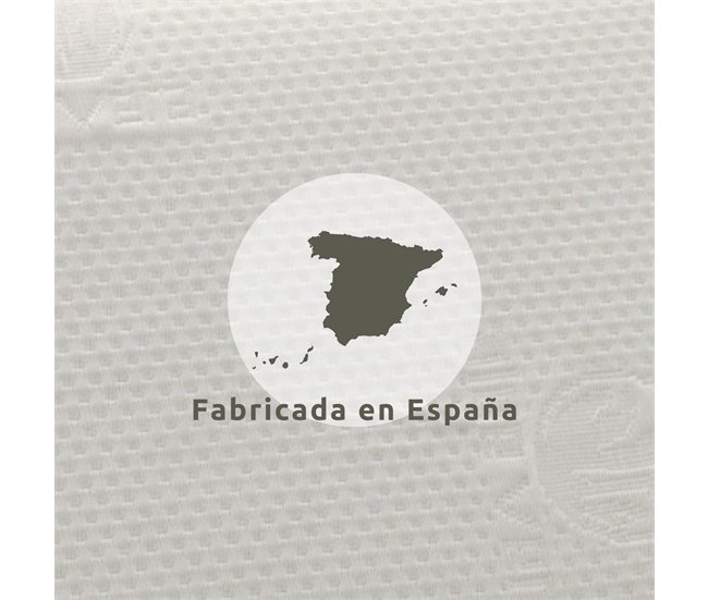 Almohada Viscoelástica Aloe Vera Viaje 30x50cm con Bolsa Transporte 30x50 Blanco/ Gris