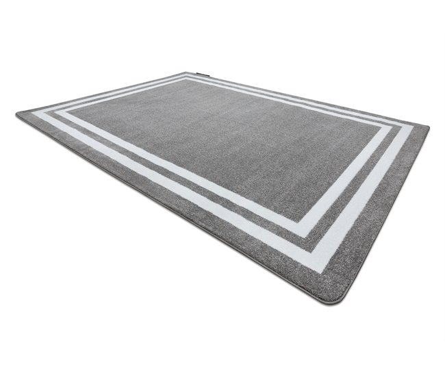 Alfombra HAMPTON cuadro 160x220 Gris