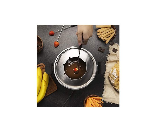 Cecotec Fondue Eléctrica Fun Gourmetfondue Gris