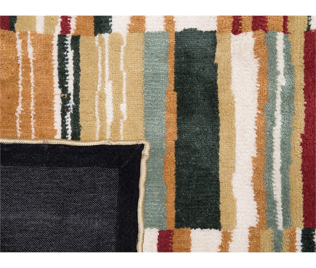 Beliani Alfombra de pelo corto FATSA 140x200 Multicolor