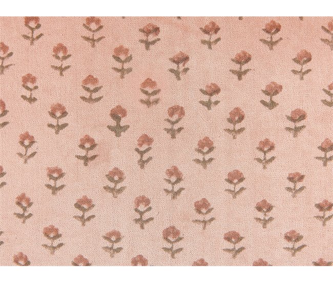 Beliani Cojín decorativo RUMHORA Rosa