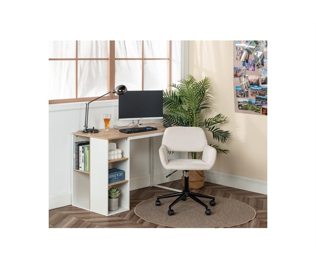 Silla de oficina Beige