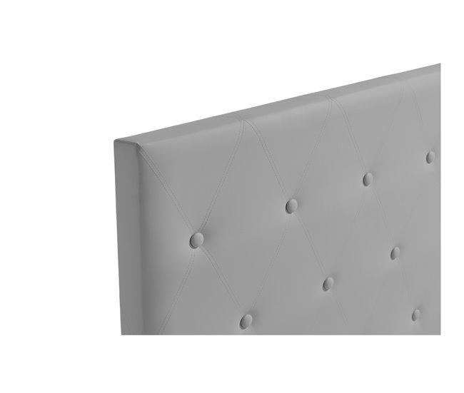 CABECERO TAPIZADO VENICE POLIPIEL  - Moonia 160 Gris