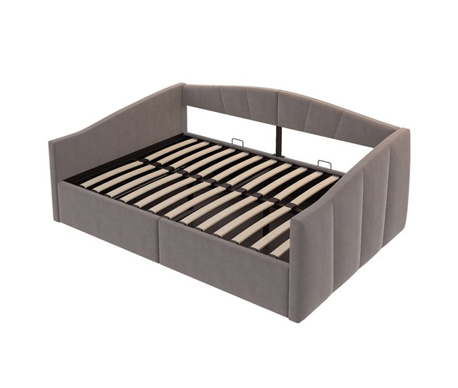 Canapés abatibles Gris