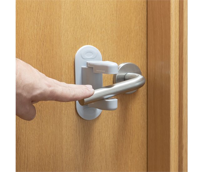 Bloqueo de Seguridad para Puertas Gris