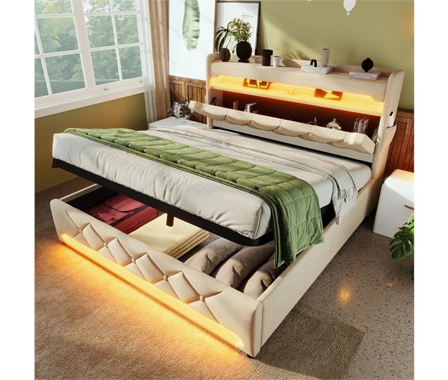 Canapés abatibles Beige