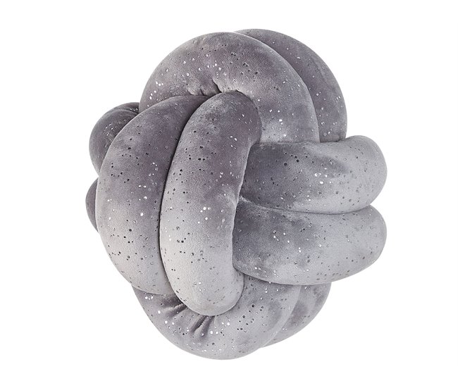 Beliani Cojín decorativo MALNI 20x20 Gris