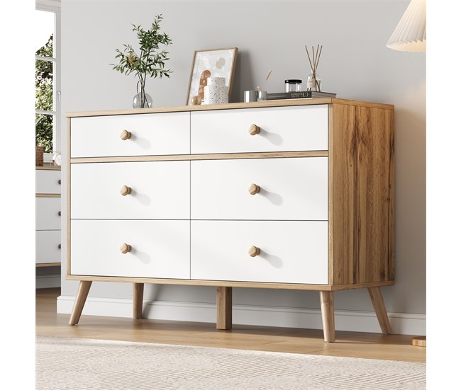 Aparadores Natural/ Blanco