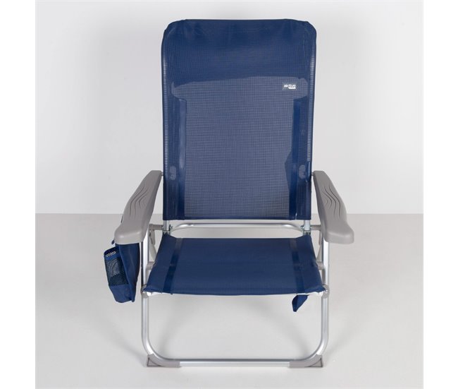 Aktive Pack 2 sillas de playa multiposición Slim Azul