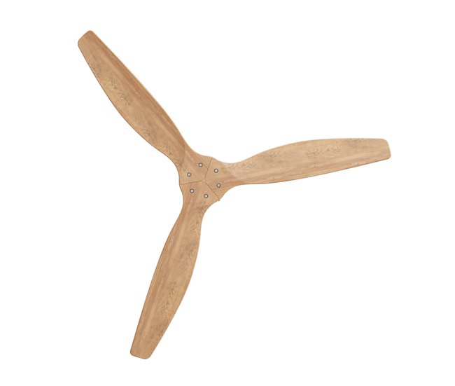 Ventilador techo PHAOS aspas sin luz motor DC  Madera