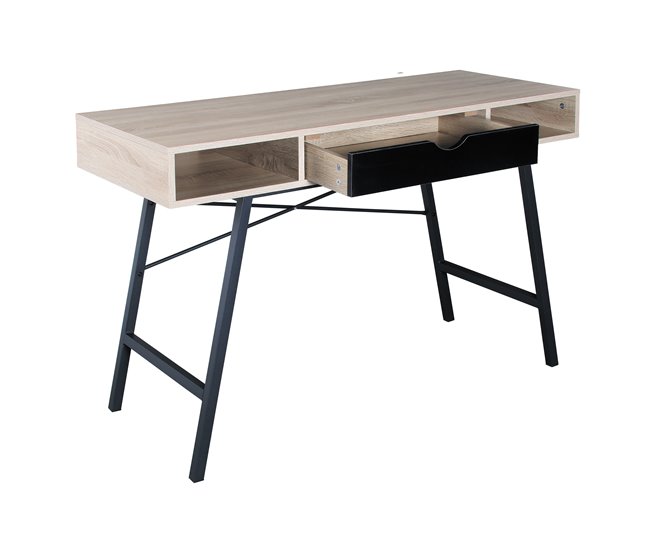 Escritorio ANKO con cajón Roble