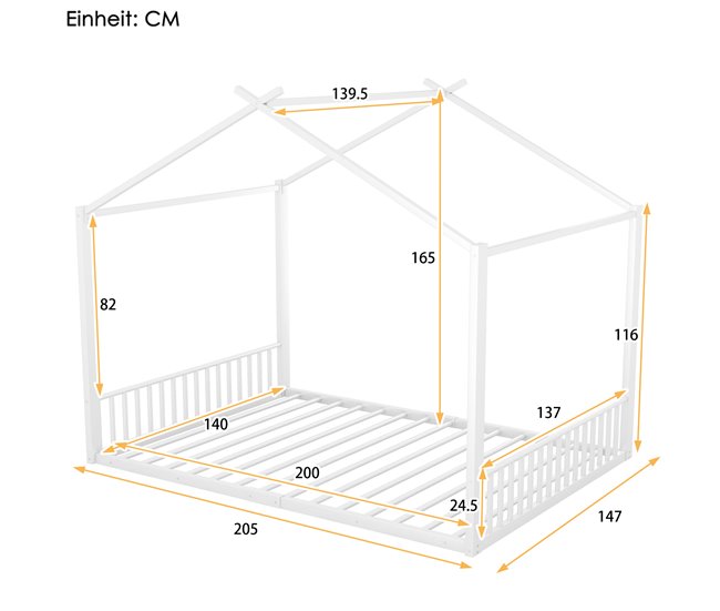 Camas de matrimonio Blanco