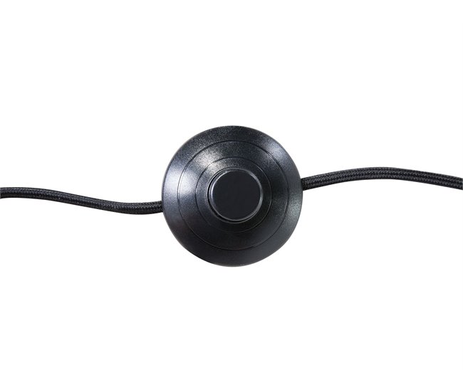 Beliani Lámpara de pie THAMES Negro