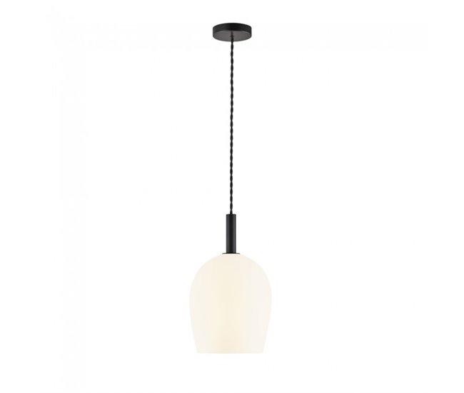 Lámpara colgante Uma 18 Opal Cristal Nórdico Blanco