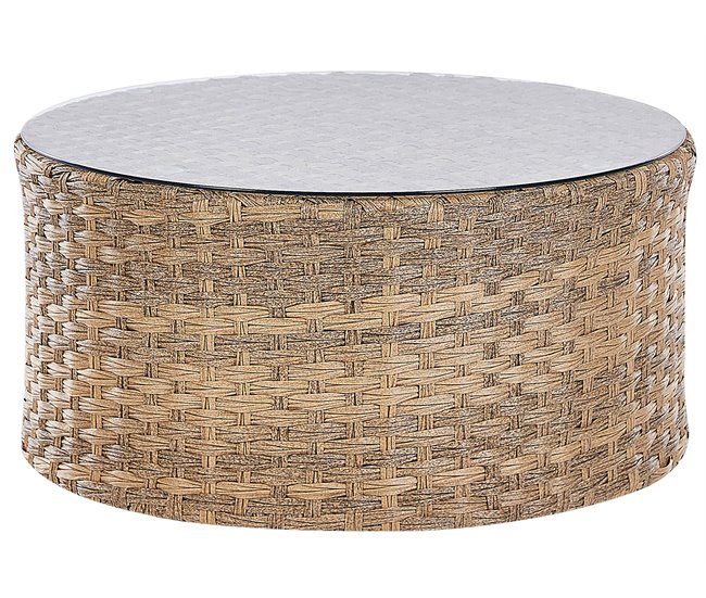 Beliani Conjunto de jardín SEVERO Arena