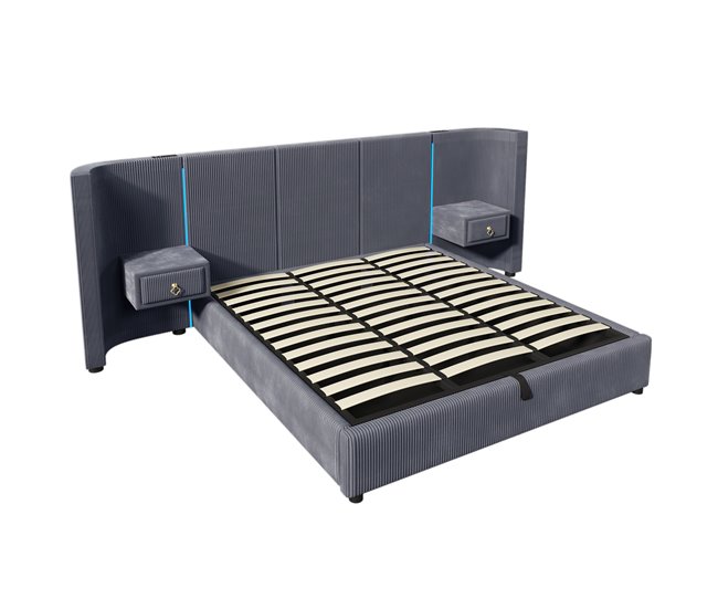 Canapés abatibles Gris