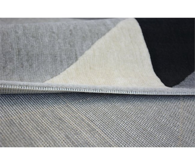 Alfombra SCANDI Triángulos 200x290 Gris