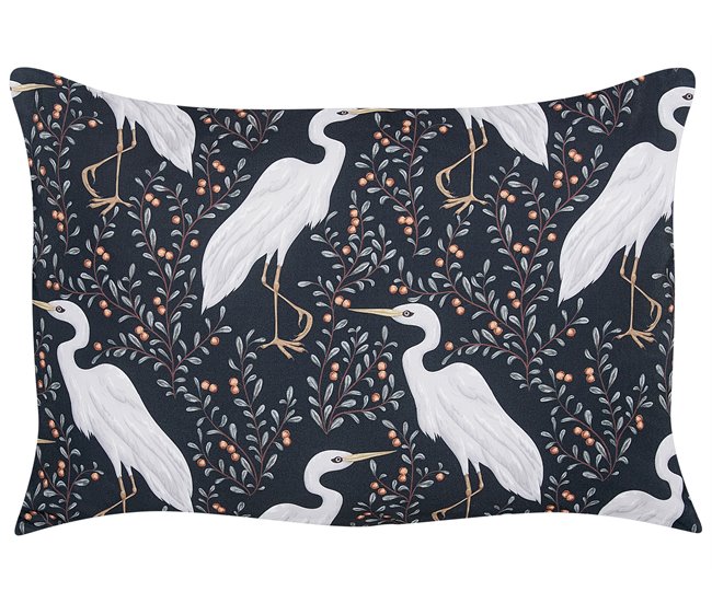 Beliani Cojín de jardín PIANAZZO 40x60 Gris Claro