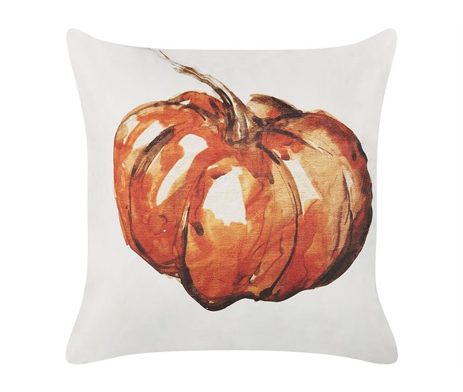 Beliani Cojín decorativo CURBITA Beige