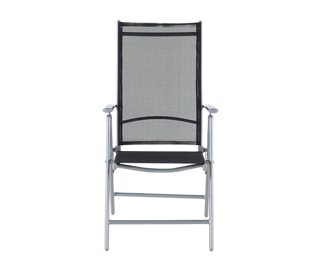Beliani Conjunto de comedor CATANIA Gris Claro